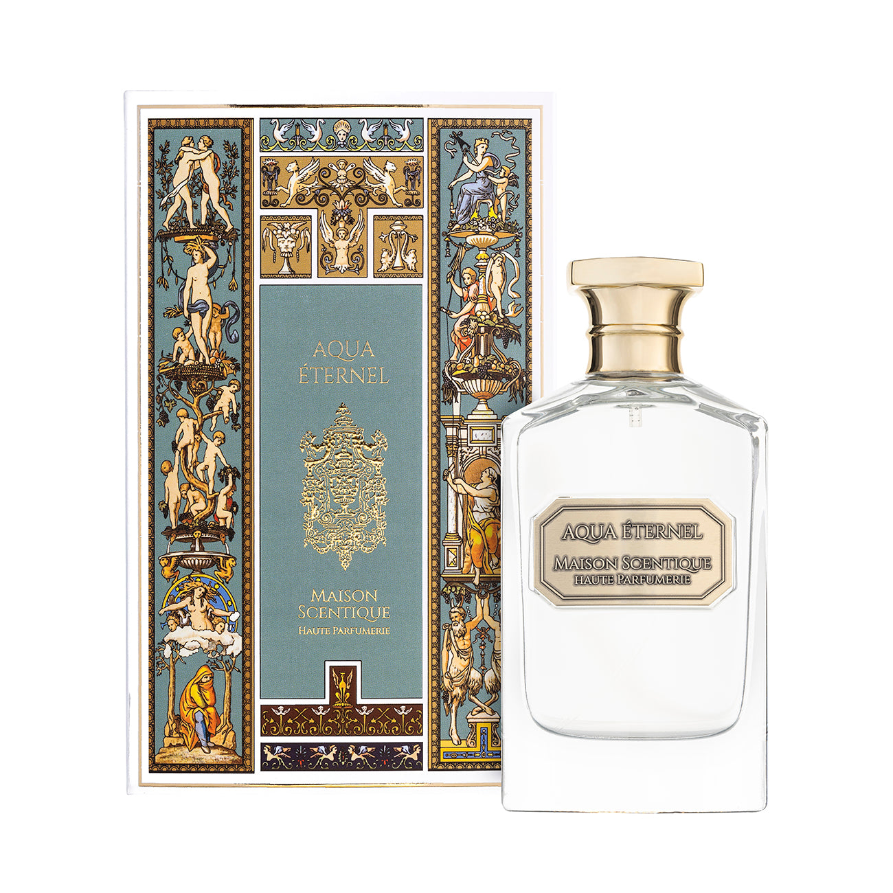 Maison Scentique Aqua Éternel aquatic parfum with sea salt, bergamot and cedarwood. Haute Parfumerie Maison Scentique Aqua Éternel - an exquisite fragrance capturing the essence of timeless luxury. The other side of art.