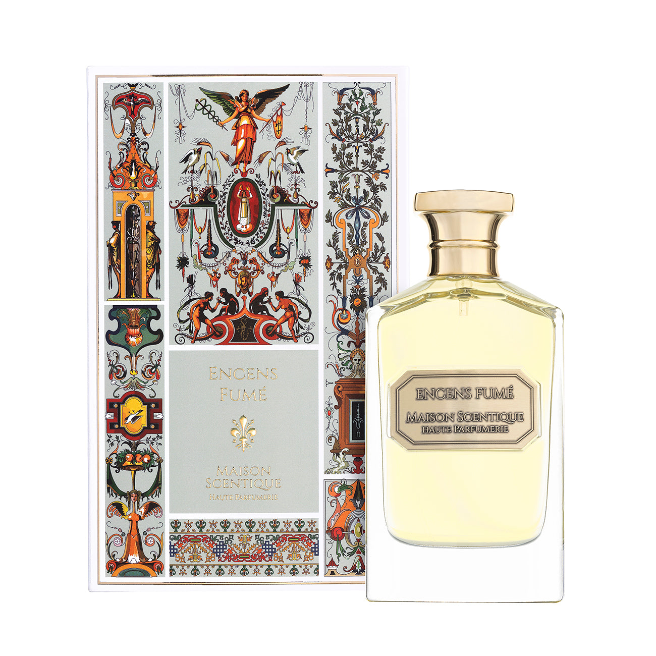 Haute Parfumerie Maison Scentique Encens Fumé. the essence of luxury, combining classical craftsmanship with modern elegance. Inspired by ancient rituals and contemporary allure, this exquisite fragrance embodies sophistication and spiritual depth. The other side of art. Maison Scentique Encens Fumé incense parfum with pepper, nutmeg and myrrh