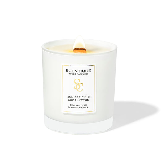 Juniner Fir Eucalyptus scented candle