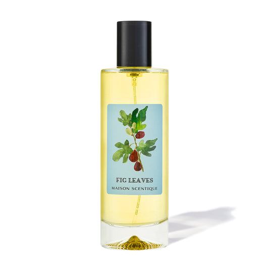 fig leaves room spray 100 ml luxury home fragrance by maison scentique. maison scentique fig leaves fabric and room spray