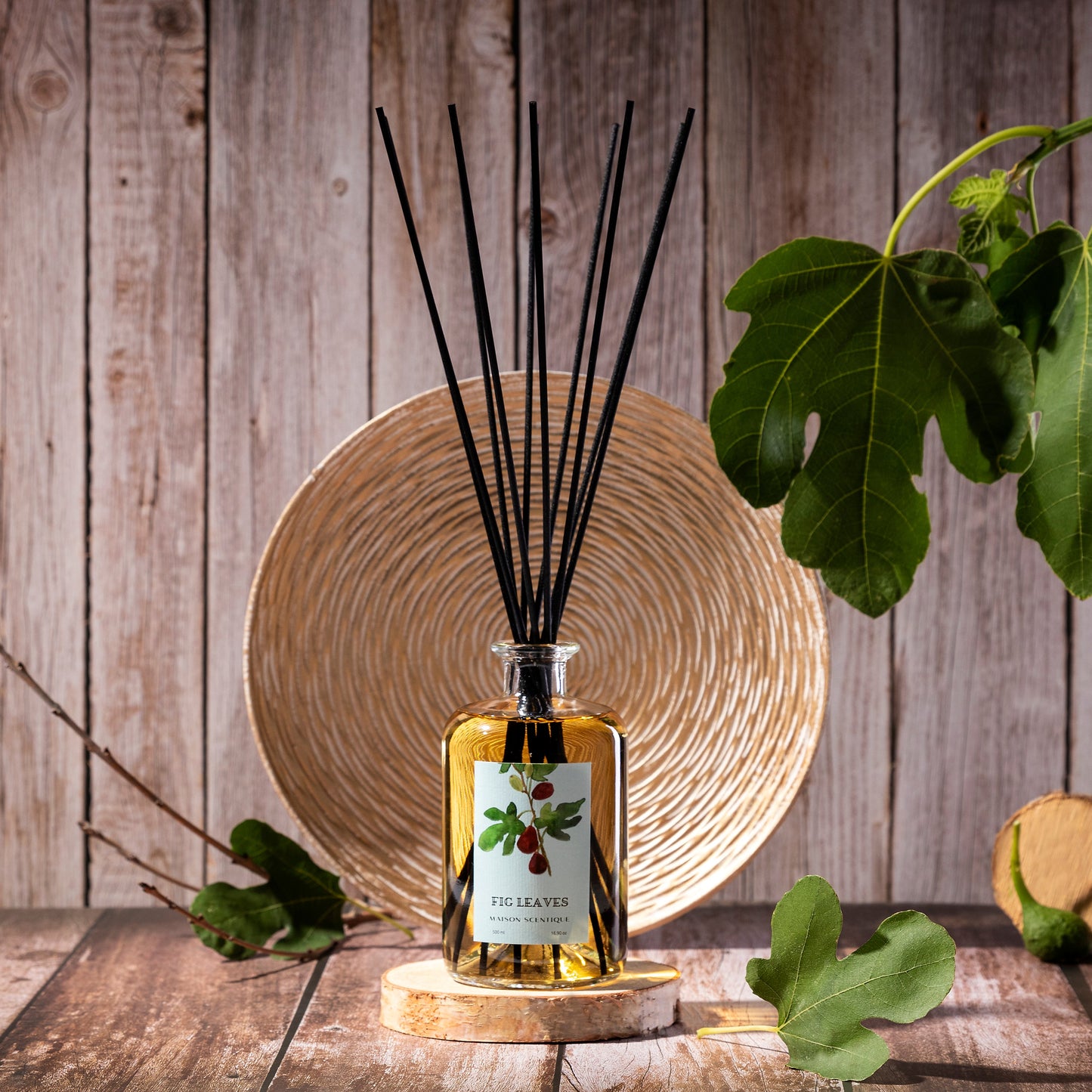 reed diffuser fig leaves with real figs