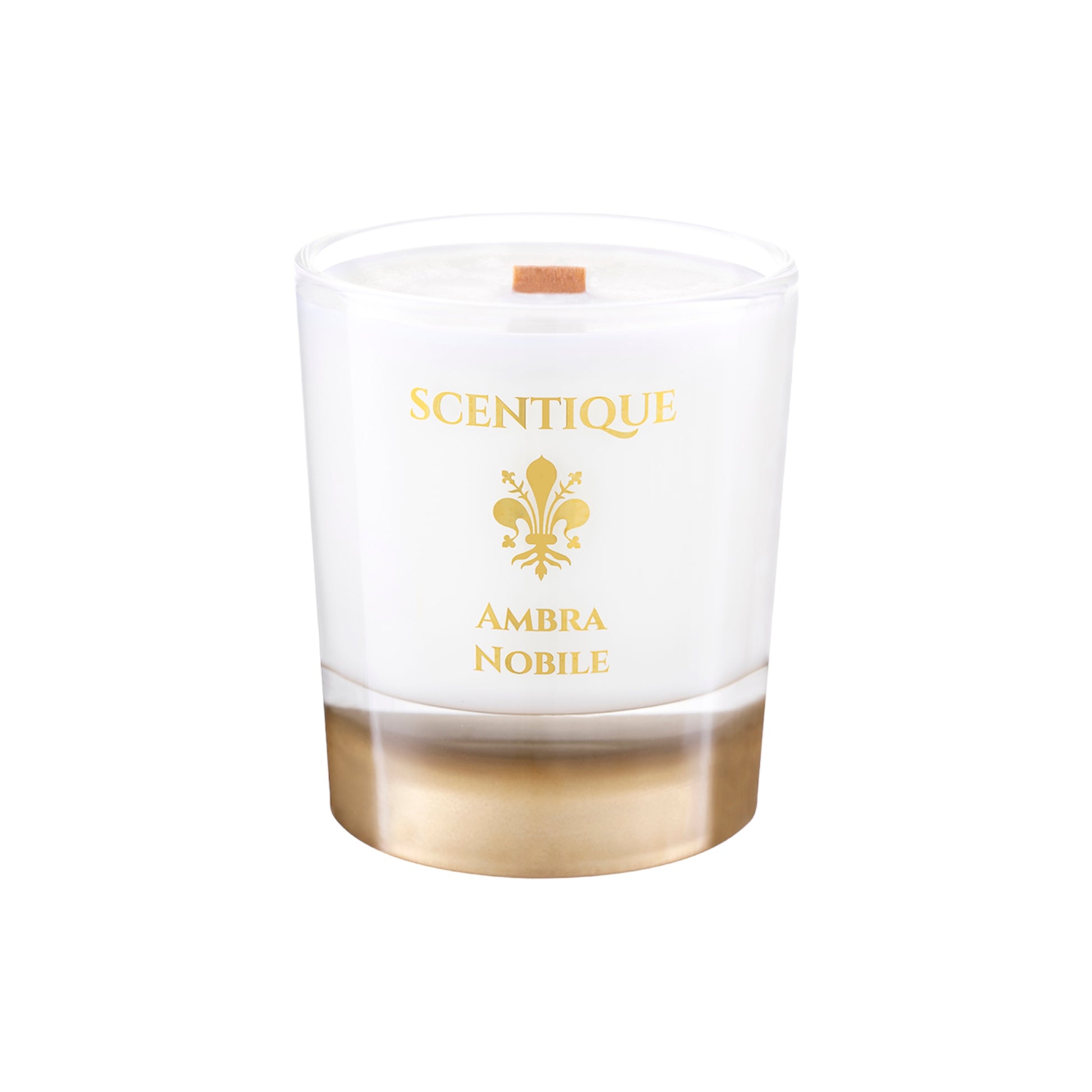 Maison Scentique luxury soy candle Ambra Nobile