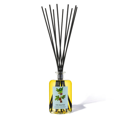 Maison Scentique black reed sticks diffuser fig leaves scent